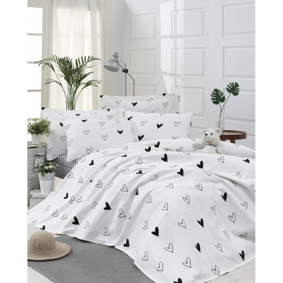

Покрывало Lotus Home Juddy Camilla Белый турция, хлопок