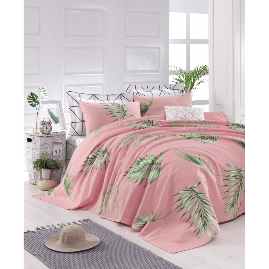 

Покрывало Lotus Home Perfect Vitta зеленый 160×235 см турция, хлопок