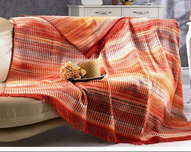 

Плед Cotton Box Diva Rainbol 180х220 см турция, хлопок + акрил