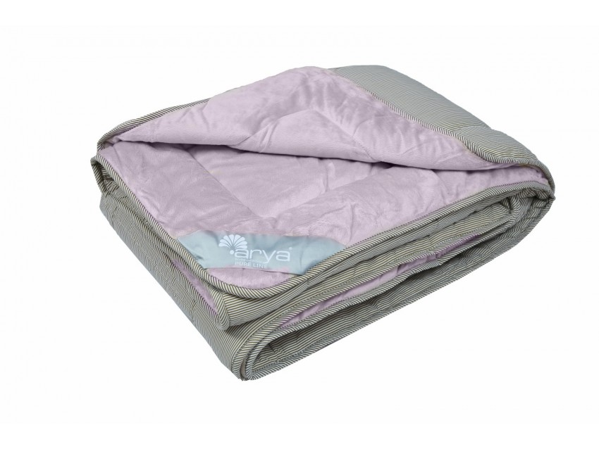 

Одеяло Arya Pure Line Sophie Pink 195x215 см (розовое) турция, силикон