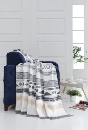

Плед Cotton Box Diva Saha 180х220 см турция, хлопок + акрил