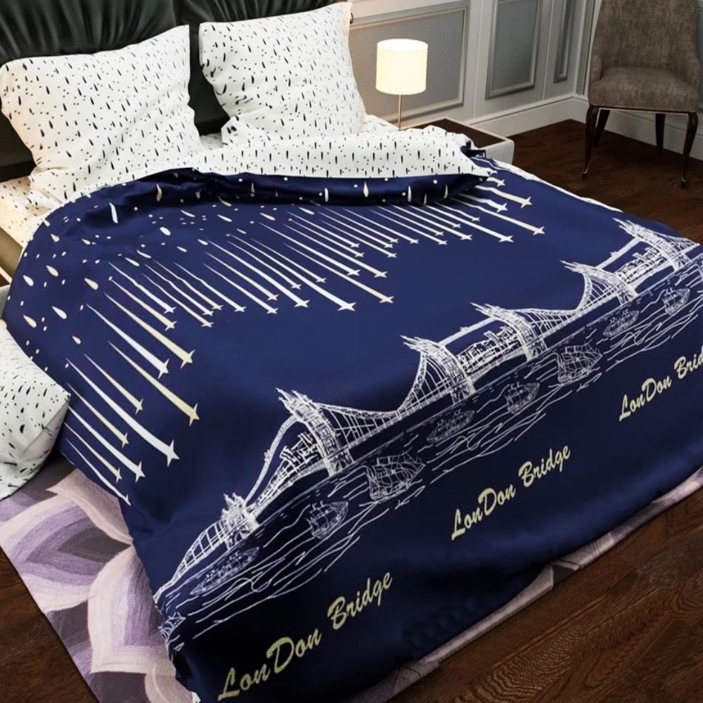 

Постельное белье MirSon 17-0035 Cristian Семейный италия, бязь