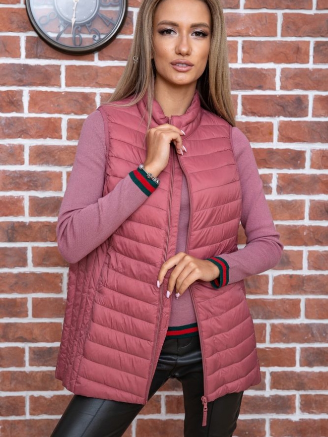 

Жилет New Trend Women UPL-135715 - Розовый, Жилет New Trend Women UPL-135715 46-48 Розовый
