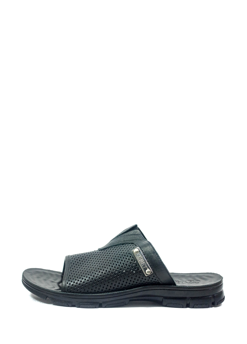 

Шлепанцы мужские TiBet 110-32-47-01 черные (43)