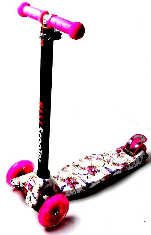 

Самокат Scooter Maxi Flowers Lily Светящиеся колёса (SD 1084134233)