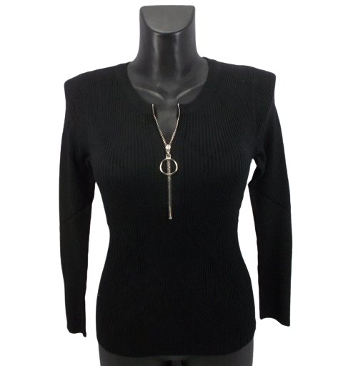 

Джемпер с молнией впереди NB 5063 40-46 черный