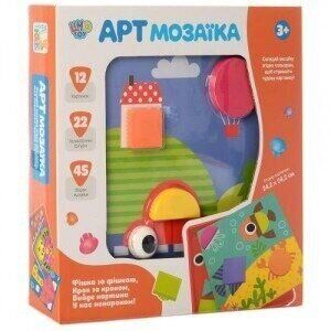

Мозаика с яркими трафаретами 12 карточек sk0004