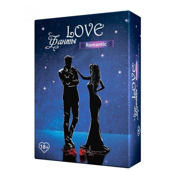 

Настольная игра LOVE Фанты Романтик для пары