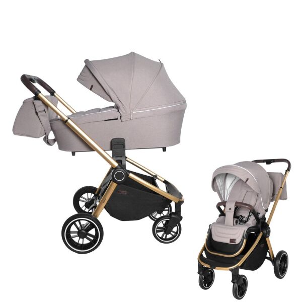 

Коляска універсальна CARRELLO Epica CRL 8510 2in1 Almond Beige дощовик 1 (bc-343200)