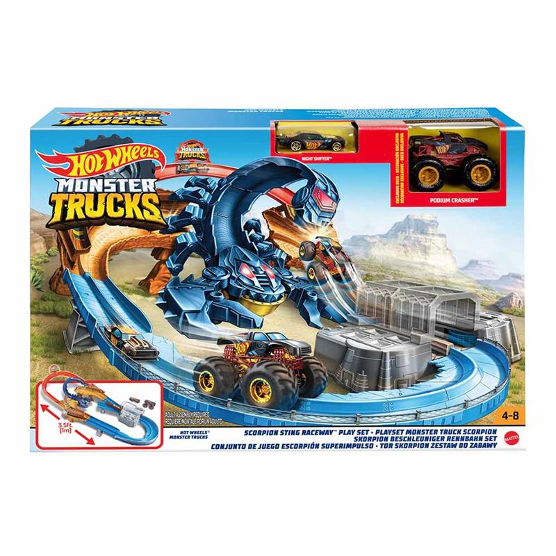 

Трек Hot Wheels GNB05 Monster Trucks Жало Скорпіона (bc-343446)