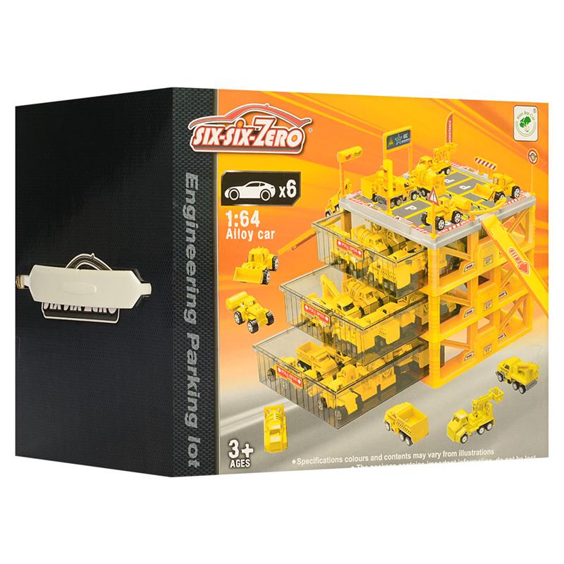 

Гараж 660-A156-7 A-Toys транспорт полиция/стройтехника (bc-336444)