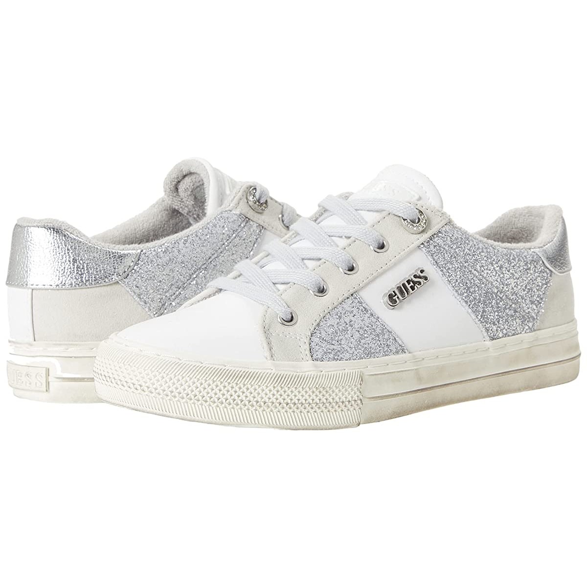 

Кроссовки Guess Loven Silver/Bone/White, 37.5 (245 мм)