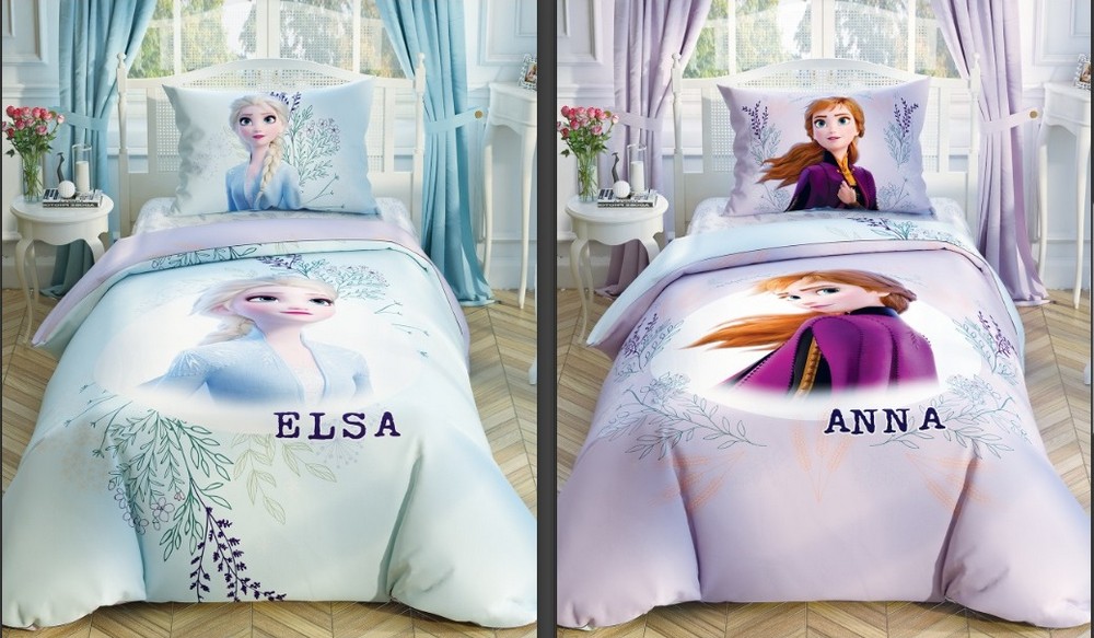 

Комплект постельного белья TAC LIS.BRF NV.TK DIS.FROZEN II DOUBLE COLOR