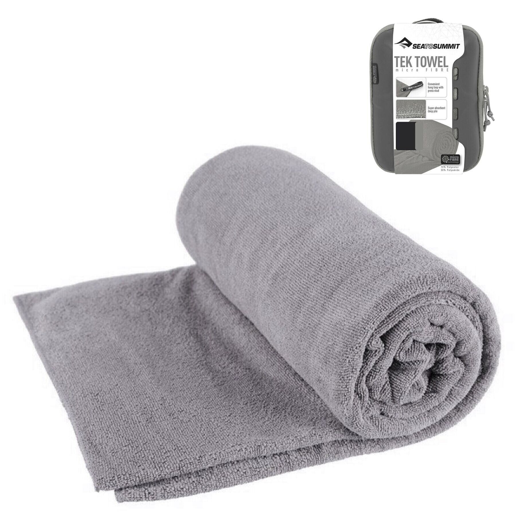 

Полотенце Sea To Summit Tek Towel XL Серый (1033-STS ATTTEKXLGY)
