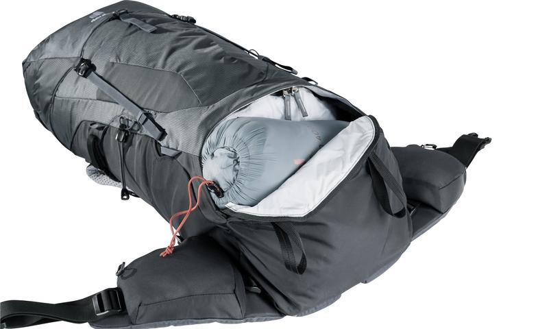 

Рюкзак Deuter Aircontact Lite 40+10 Graphite-Black (1052-3340321 4701)