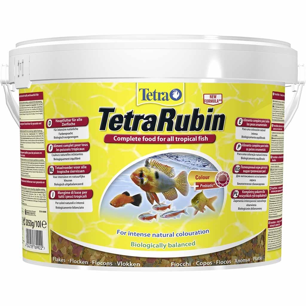 

Корм Tetra Rubin для аквариумных рыб в хлопьях 10 л