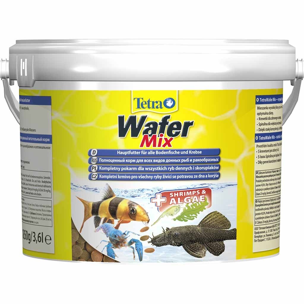 

Корм Tetra Wafer Mix для аквариумных рыб 3.6 л