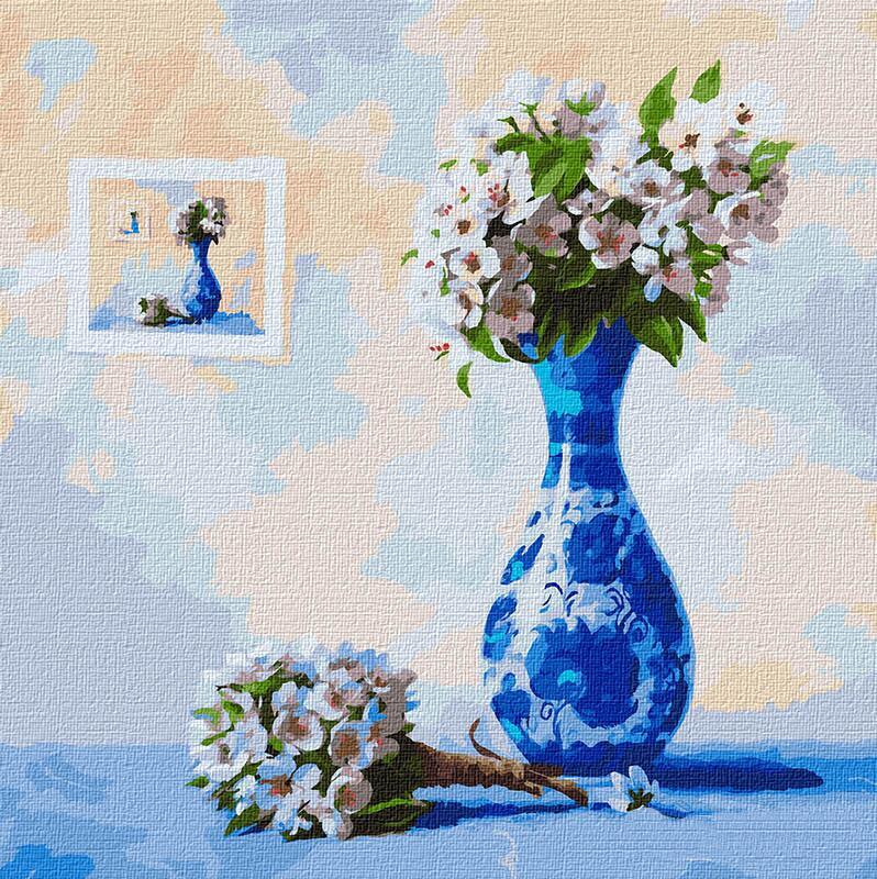 

Картина по номерам Идейка КНО3147 30*30 см Настоящая весна.