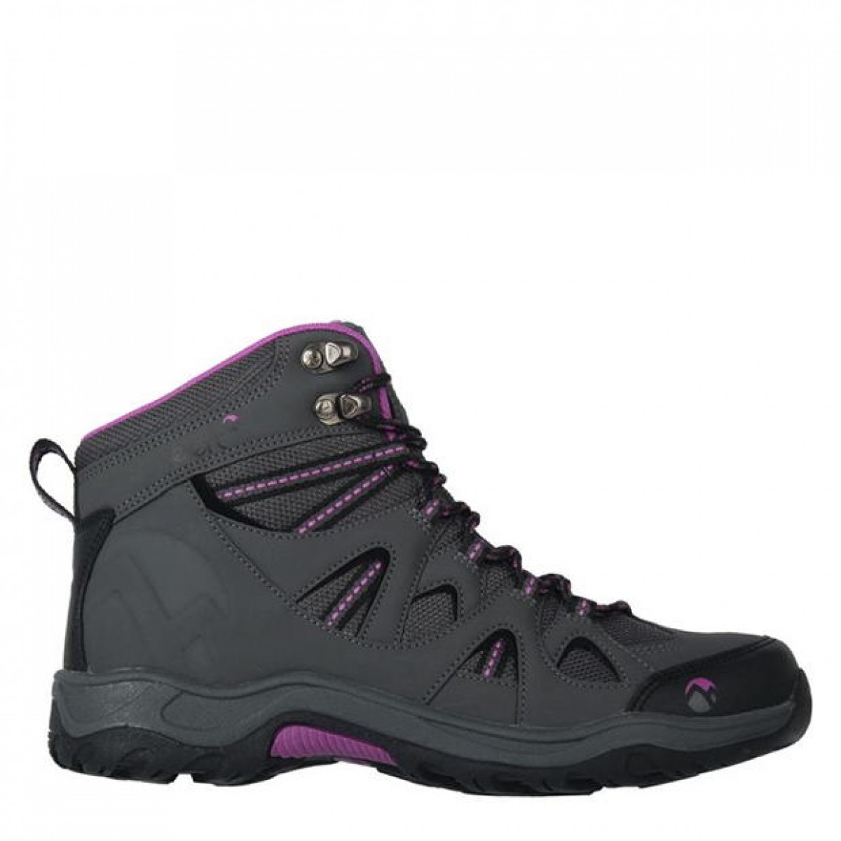 

Ботинки Gelert Ottawa Mid Charcoal/Purple, 36 (215 мм)