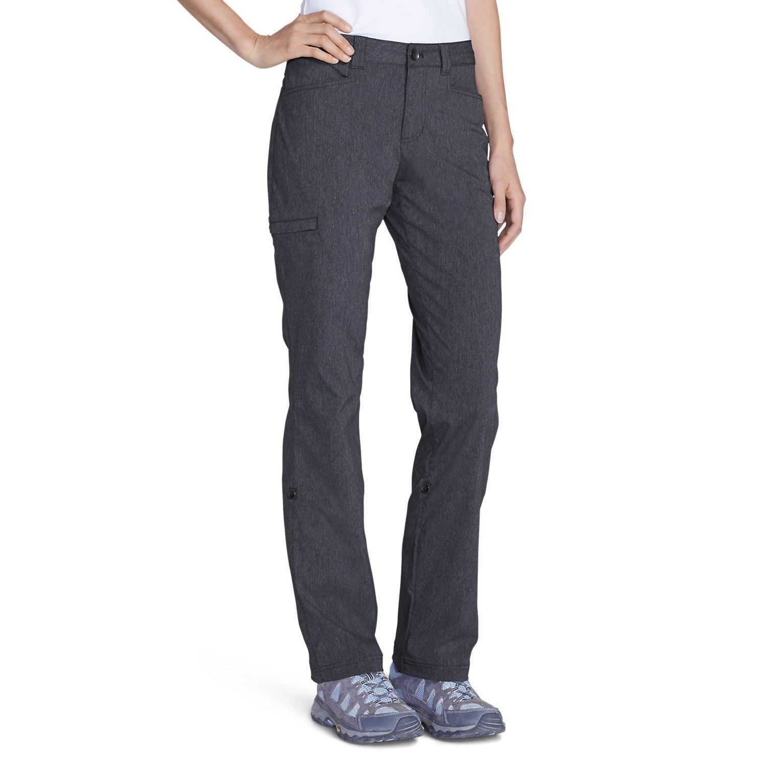 

Женские брюки Eddie Bauer Womens Horizon Roll-Up Pants  DK SMOKE HTR, Женские брюки Eddie Bauer Womens Horizon Roll-Up Pants 40 DK SMOKE HTR