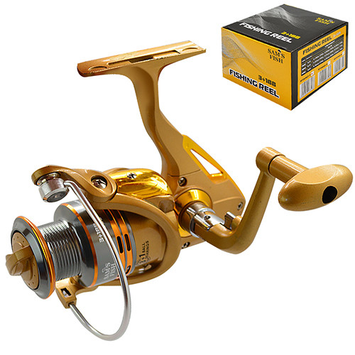 

Катушка 3000 3+1bb алюминиевая шпуля Sams Fish SF24142-3
