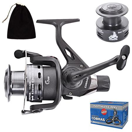

Катушка "Сobra New" 6000 3bb металл.шпуля с доп. графит.шпулей Sams Fish FF23600