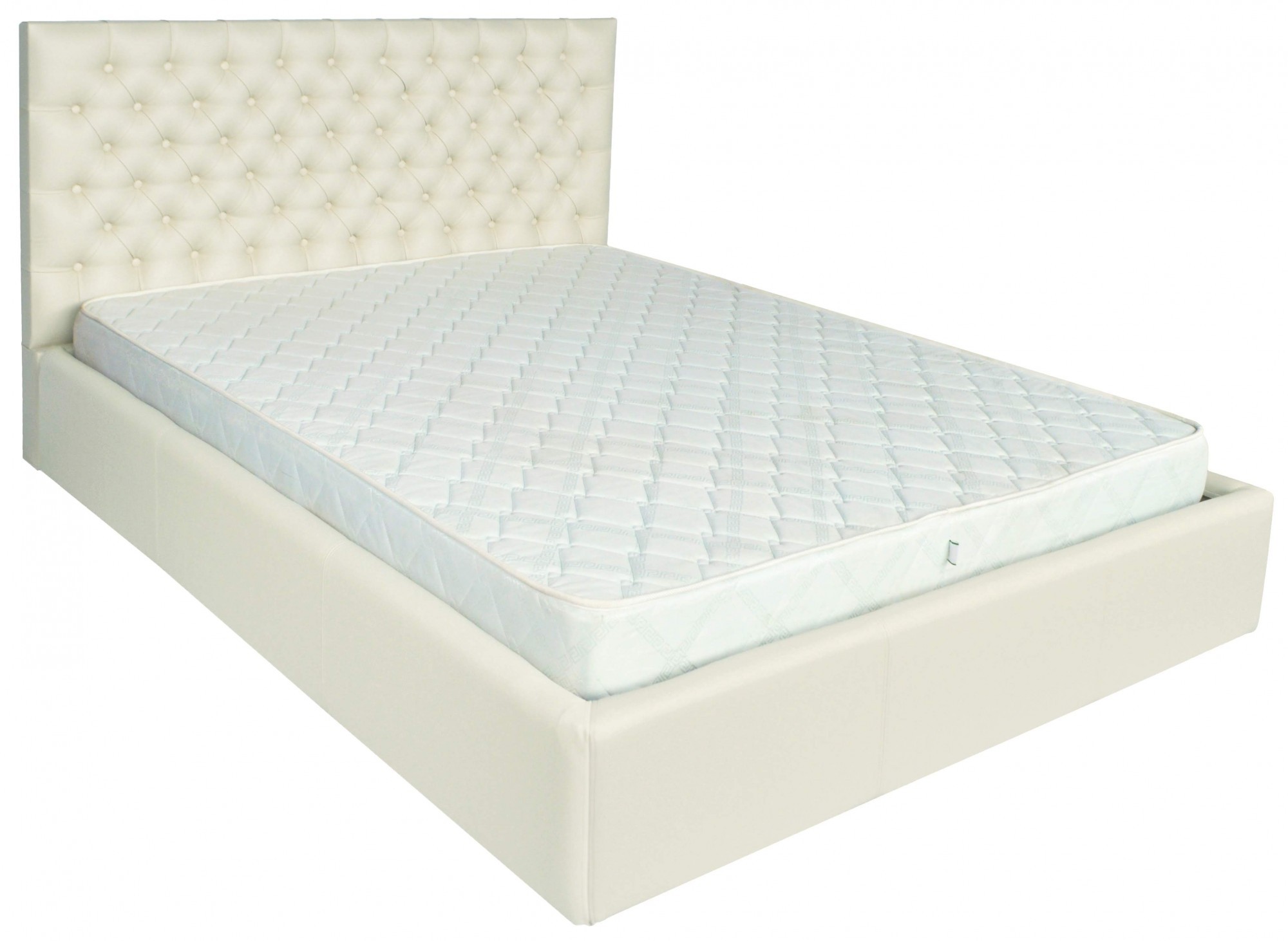 

Кровать Двуспальная Cambridge VIP 180 х 200 см Fly 2200 A1 С дополнительной металлической цельносварной рамой Белая