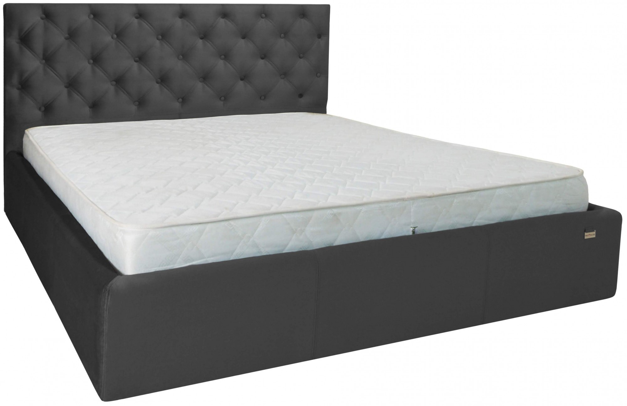 

Кровать Coventry VIP 140 х 200 см Missoni 009 С дополнительной металлической цельносварной рамой Темно-серая