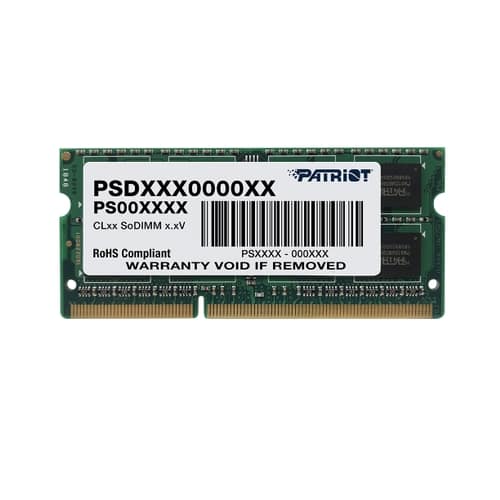 

SO-DIMM 4GB/1600 DDR3 1.35В Patriot Signature Line (PSD34G1600L2S)