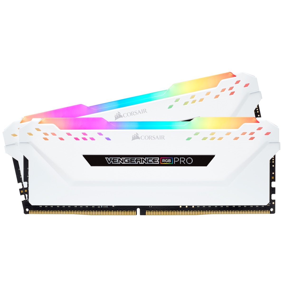 

DDR4 2x8GB/3600 Corsair Vengeance RGB Pro White (CMW16GX4M2D3600C18W)