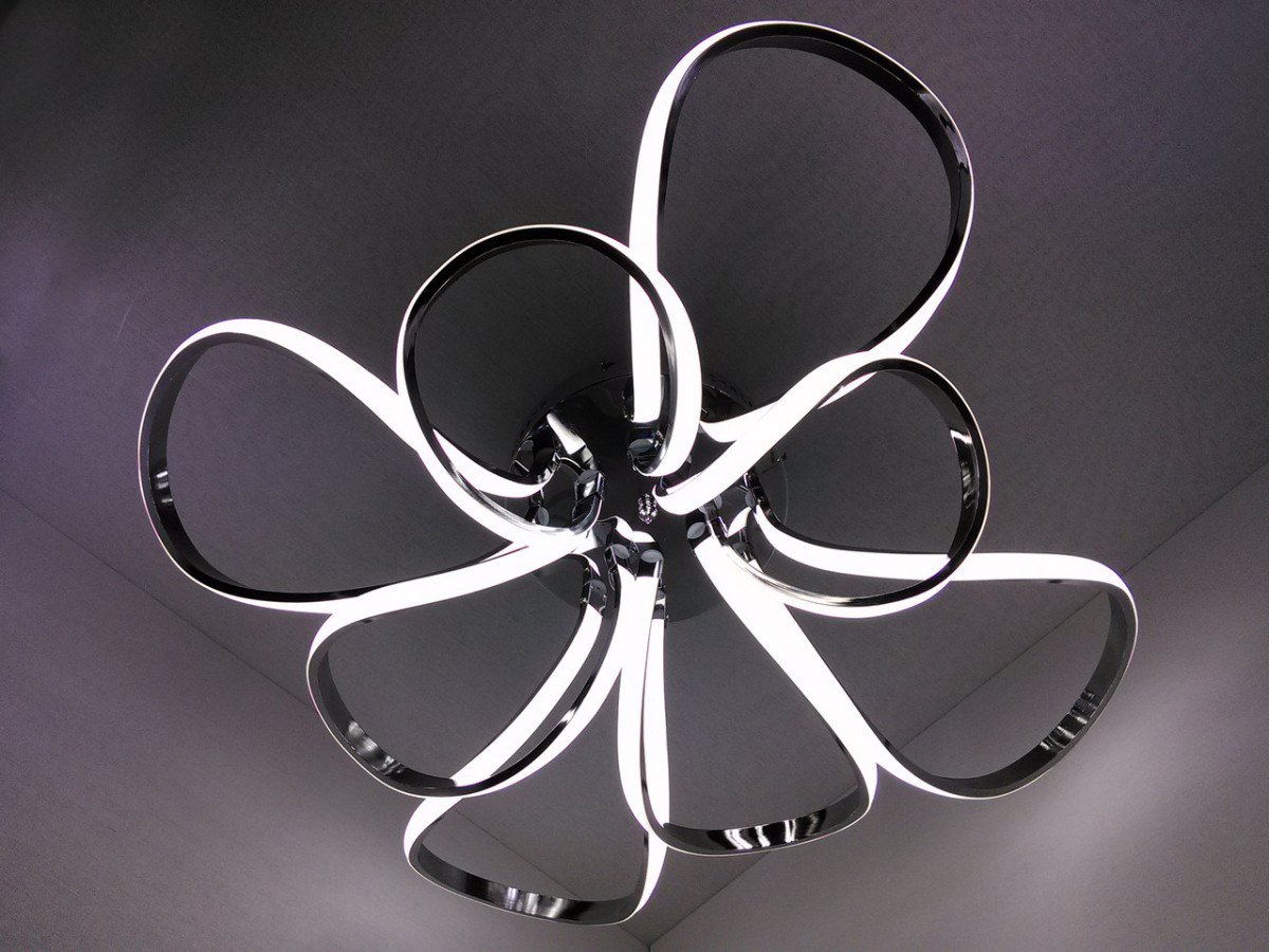

Люстра Sunnysky потолочная Led с пультом Хром 20х57х71 см YR-A9700/8-YV