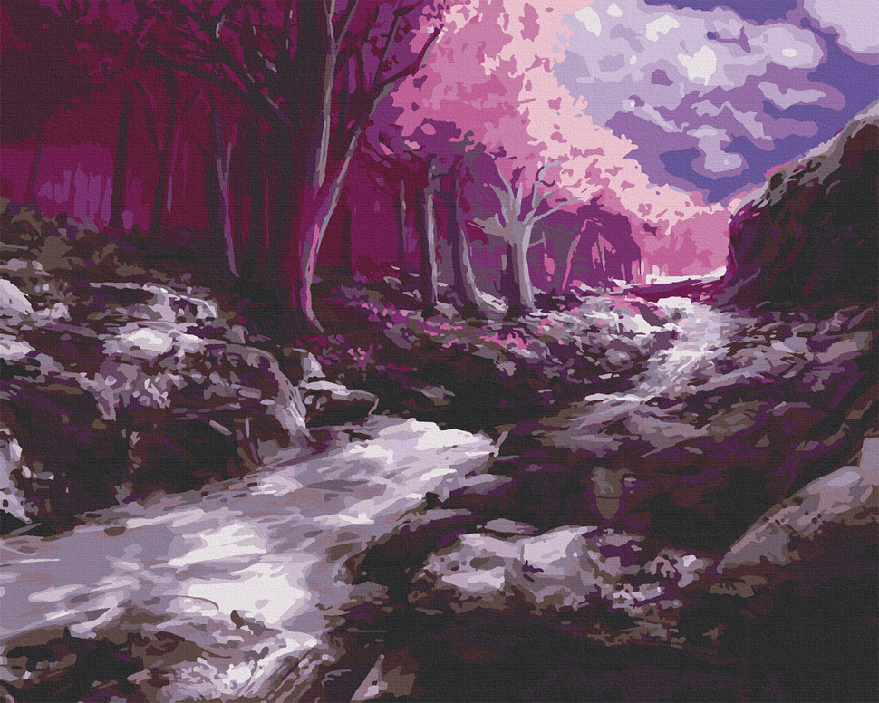 

Картина по номерам Art Craft "Фантастический лес" 40*50 см 10562-AC-RY