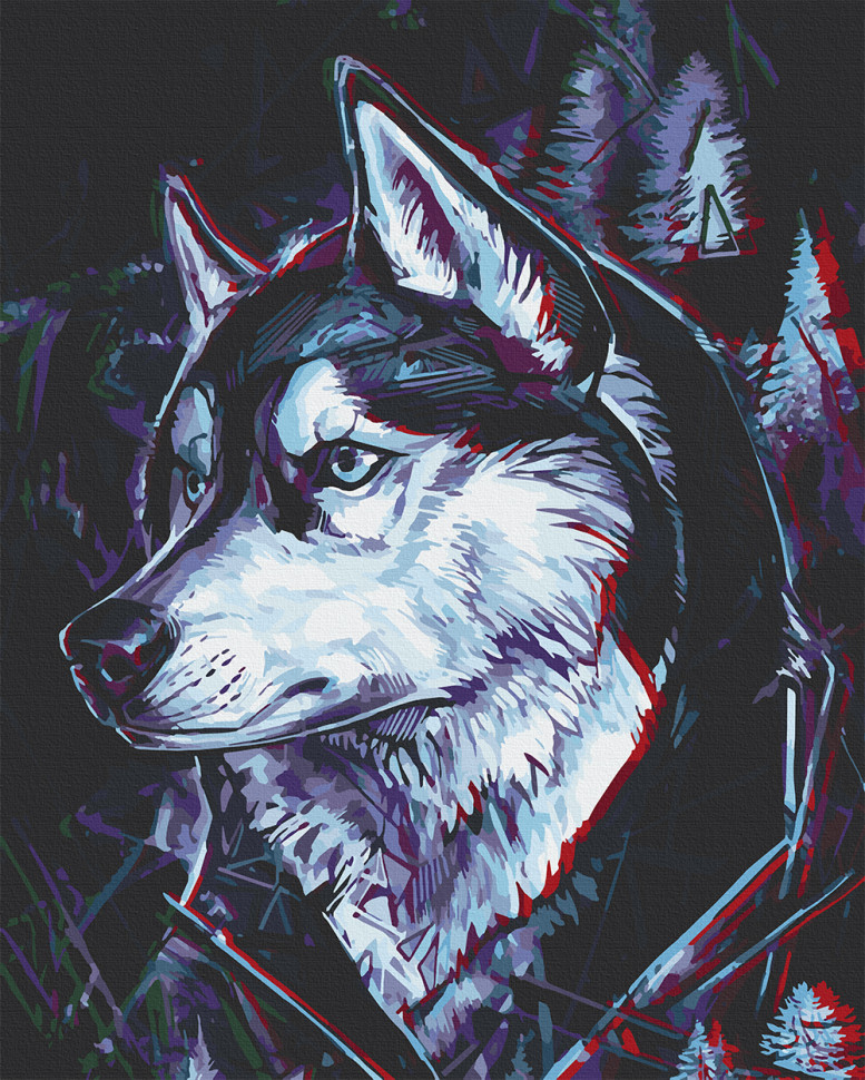 

Картина по номерам Art Craft "Друг Хаски" 38*50 см 11625-AC-RY