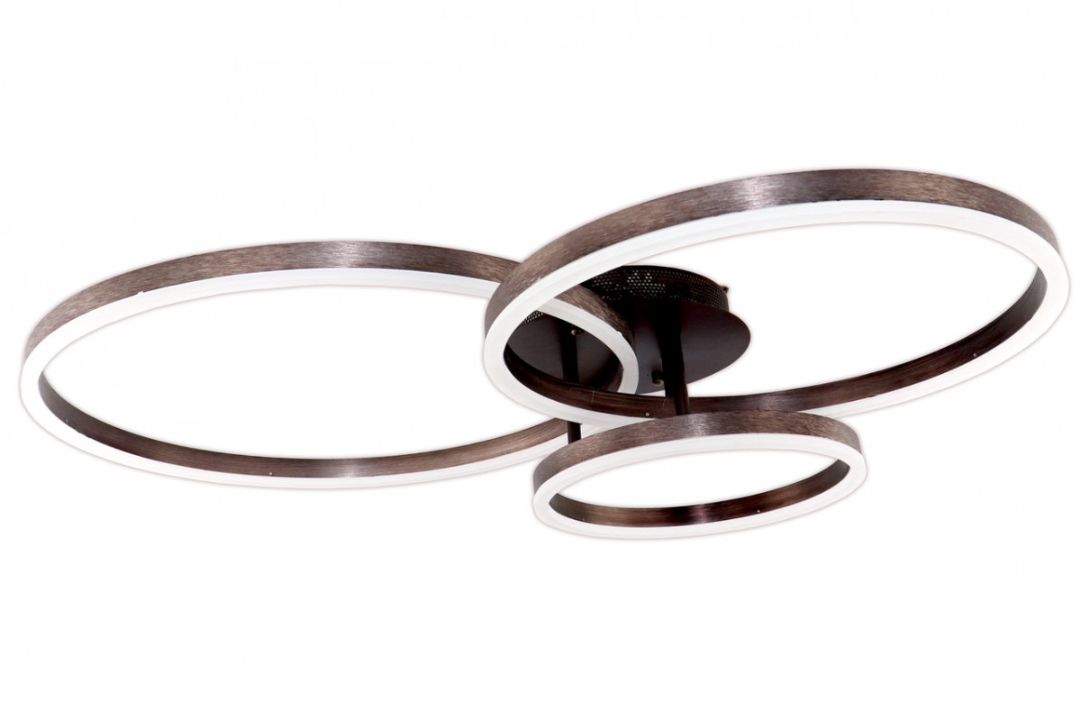 

Люстра Sunnysky потолочная Led с пультом Коричневый 14х70х80 см YR-A8008/3-cf-YV