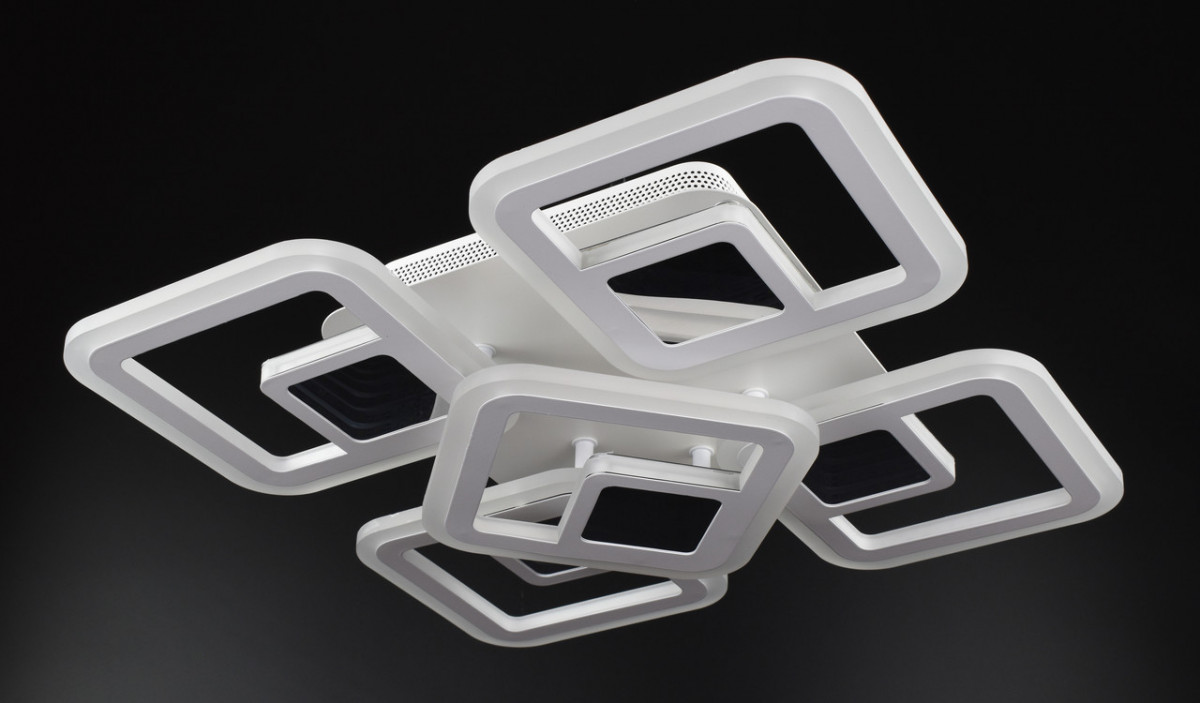 

Люстра Sunnysky потолочная Led с пультом Белый 10х40х40 см YR-A2720/4+1S-3D-wh-YV