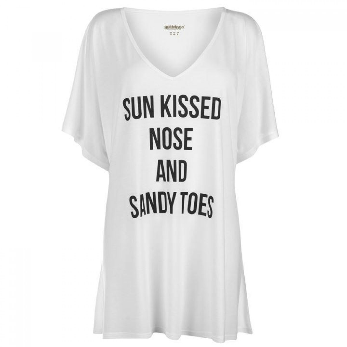 

Футболка Golddigga Slogan Lds White Sun Kiss,  (44, Футболка Golddigga Slogan Lds White Sun Kiss, S (44)