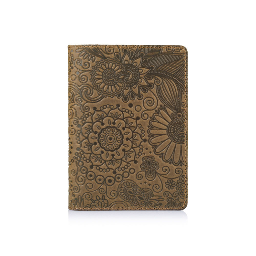 

Обложка для паспорта HiArt PC-01-S19-1020-T005 Shabby Brown "Mehendi Art"