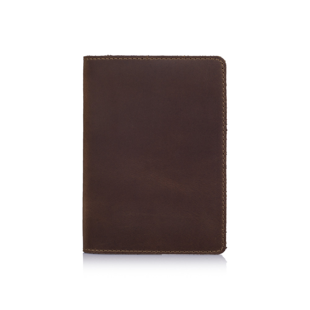 

Обложка для паспорта HiArt PC-01-S19-1020-000 Shabby Light Brown