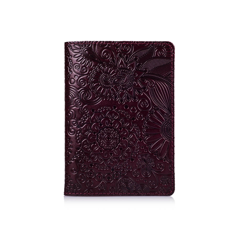 

Обложка для паспорта HiArt PC-01-C19-1718-T005 Crystal Sangria "Mehendi Art"