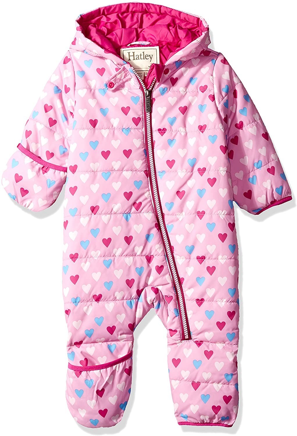 

Зимовий комбінезон Hatley WINTER Precious Hearts 24m рожевий 89см (PB2HART389)