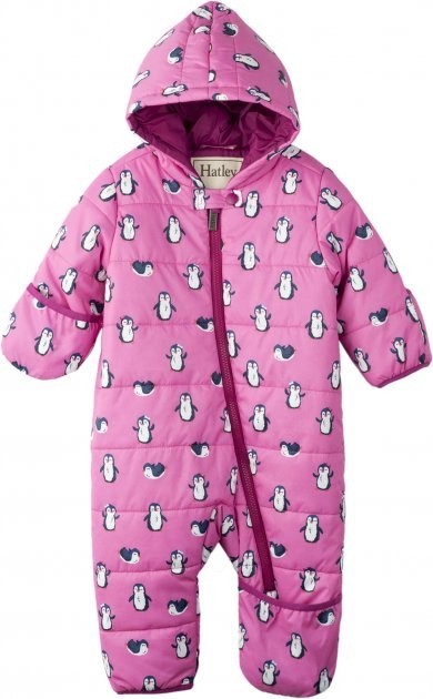 

Зимовий комбінезон Hatley WINTER Precious Penguins 9m рожевий 74см (F18PPI906)