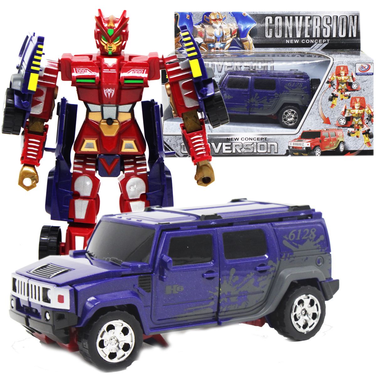 

Внедорожник-трансформер синий Xinlexuan Toys (899K-1) (169353)