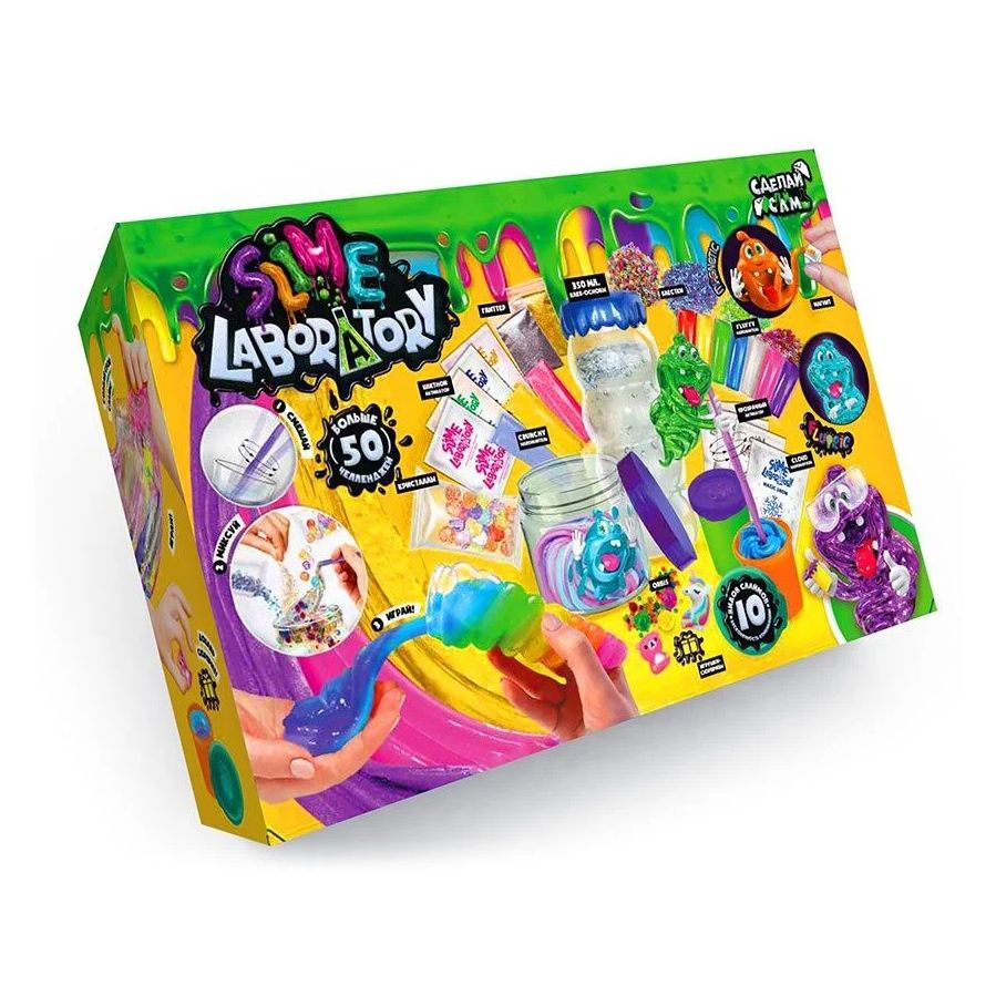 

Набор для творчества Slime Laboratory рус Dankotoys (SLab-01-01) (169310)