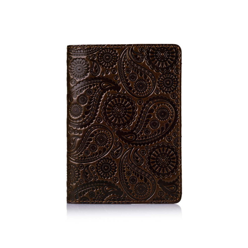 

Обложка для паспорта HiArt PC-01-C18-0840-T004 Crystal Brown "Buta Art"