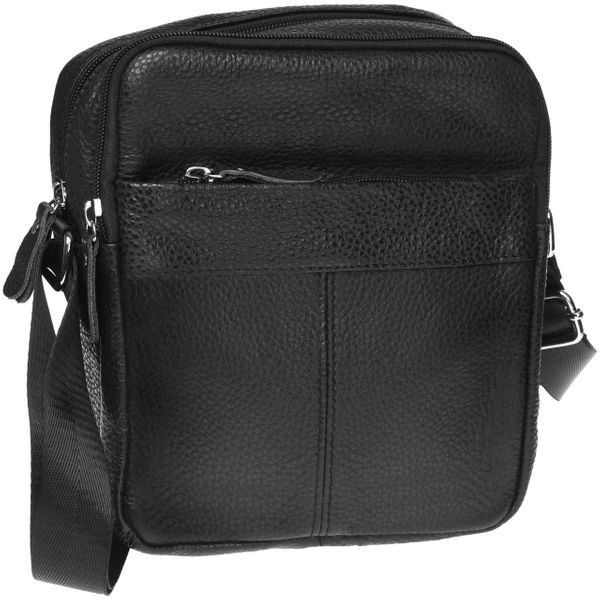 

Мужская кожаная сумка Borsa Leather K11025-black