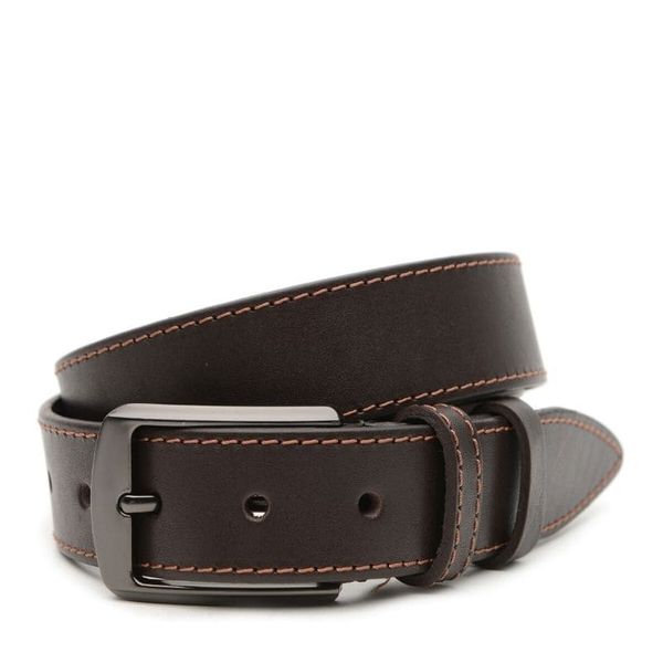 

Кожаный мужской ремень V1125GX19-brown