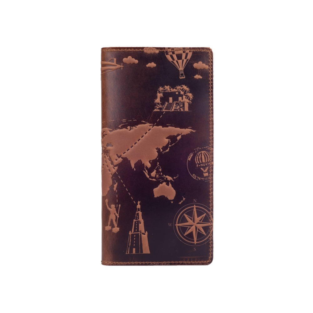 

Бумажник HiArt WP-05-S18-0935-T002 Shabby Honey "7 wonders of the world"