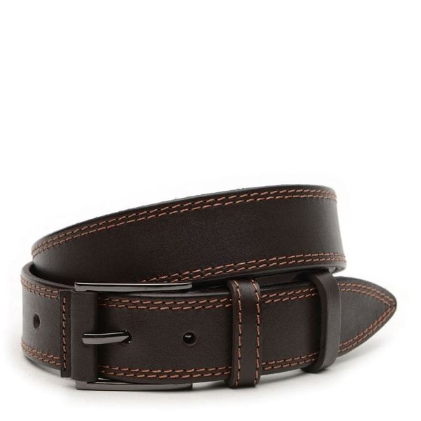 

Мужской кожаный ремень V1115GX34-brown