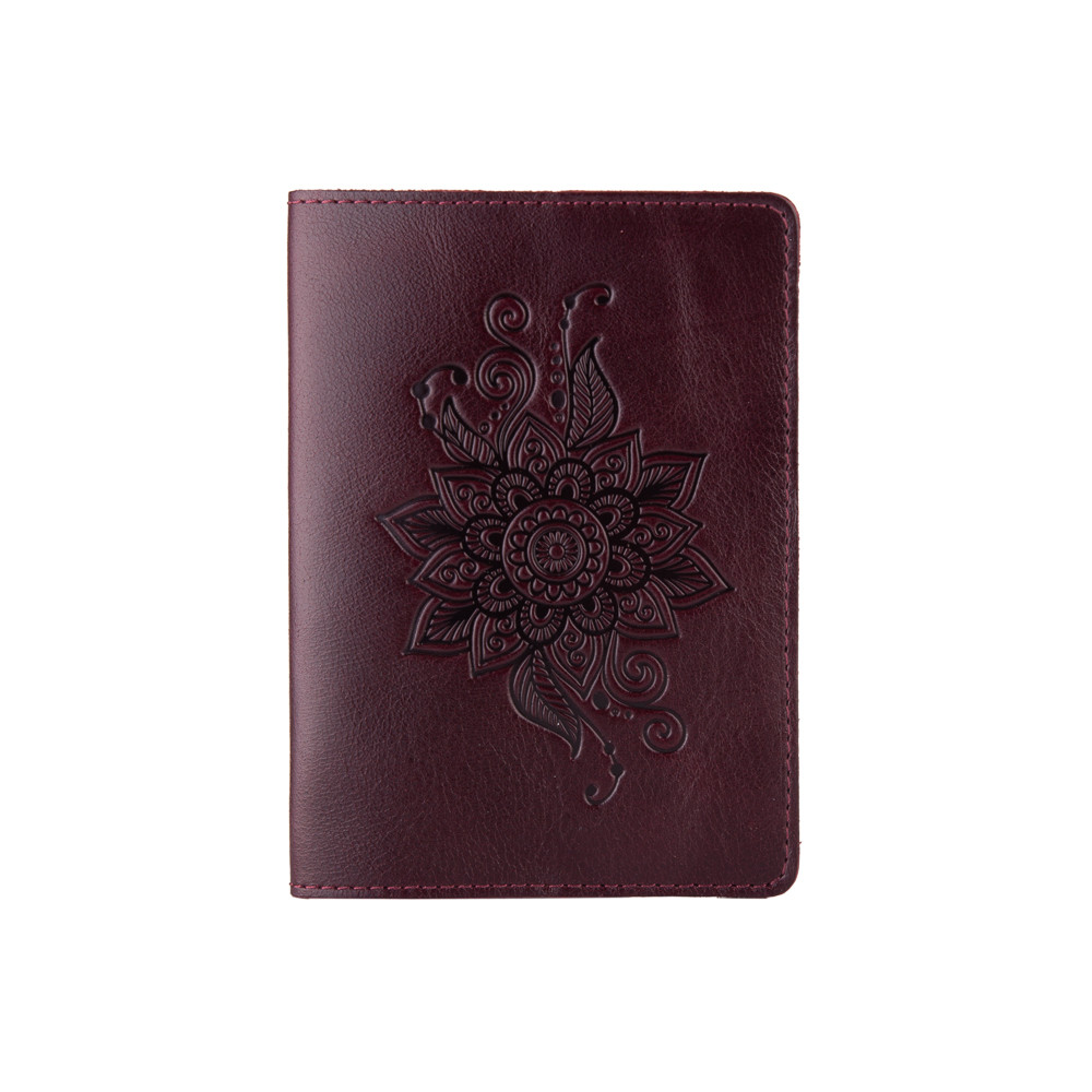 

Портмоне для документов HiArt AD-01-C19-1718-T006 Crystal Sangria "Mehendi Classic"