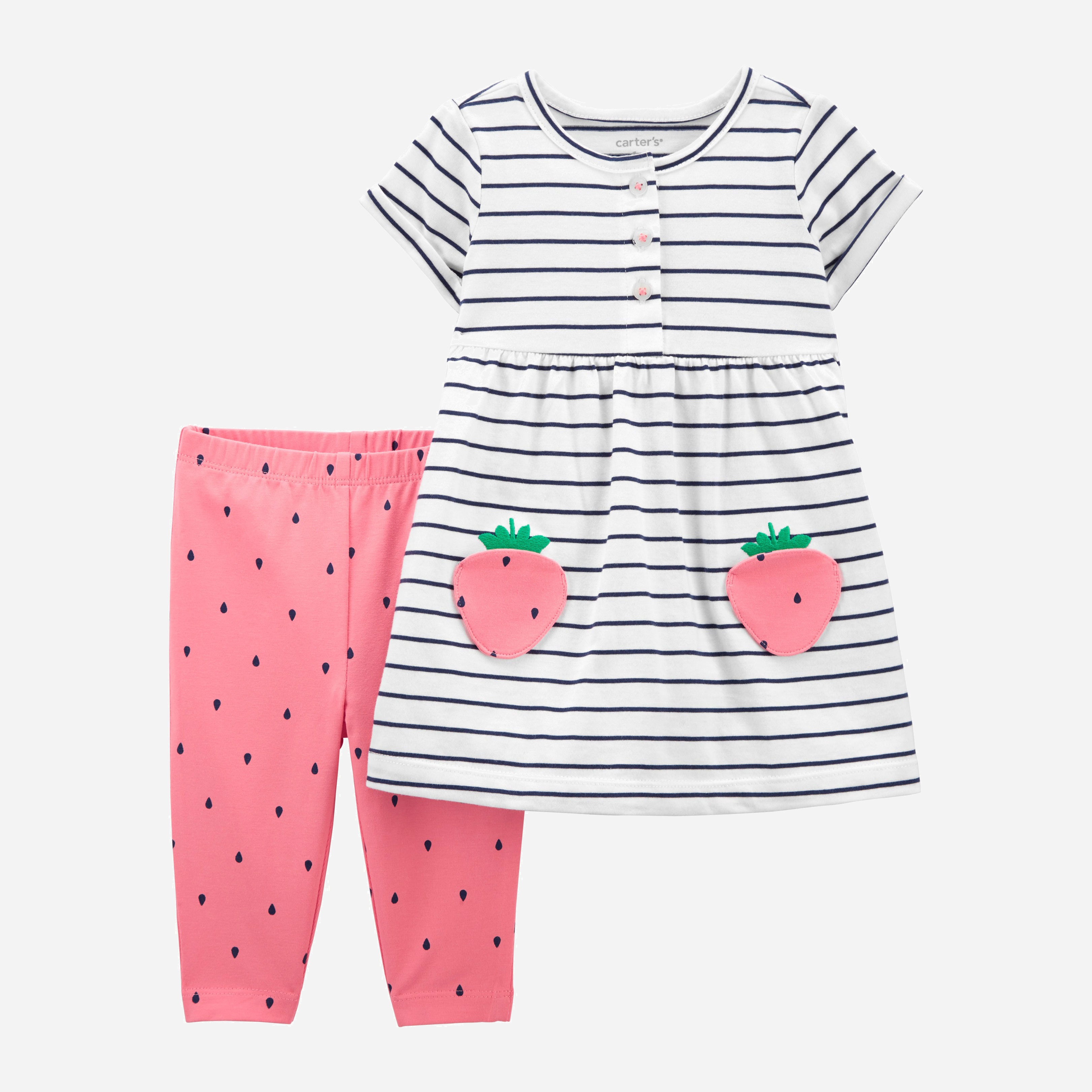 

Комплект (туника + лосины) Carters 1K469410 69-72 см Мультиколор